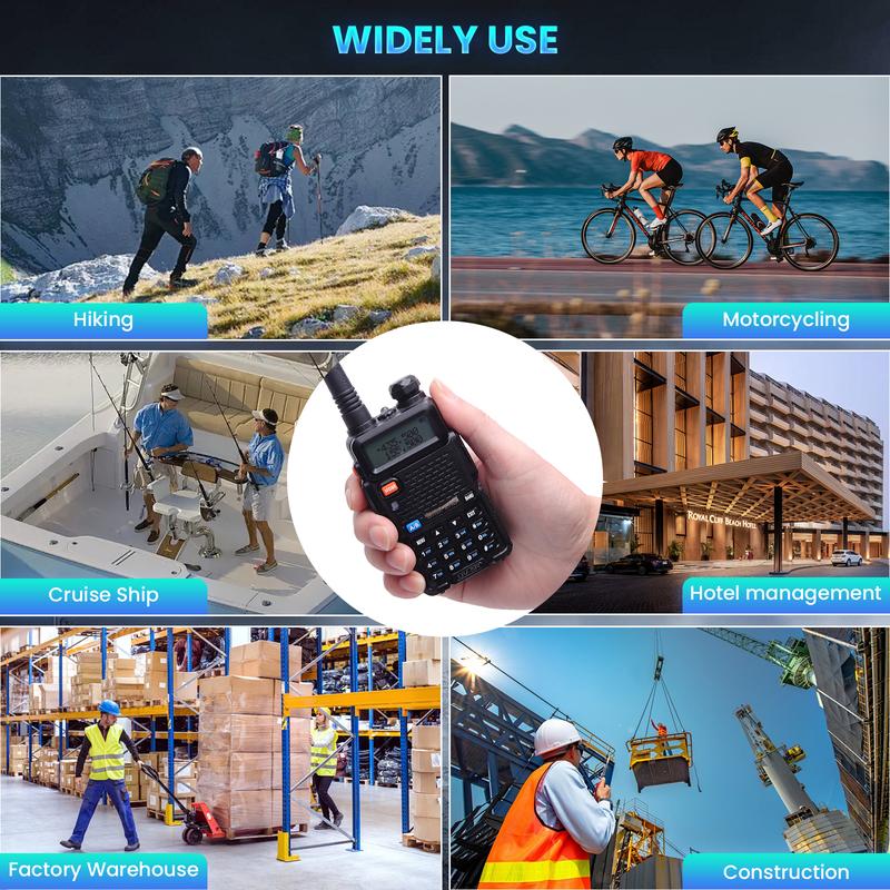 UV-5R Ham Radio Long Range UV5R Two Way Radio Dual Band Walkie
