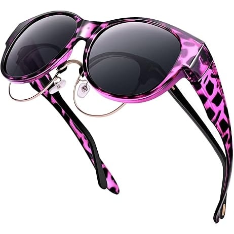 Polarized UV400 Fitover Sunglasses with Large Lens