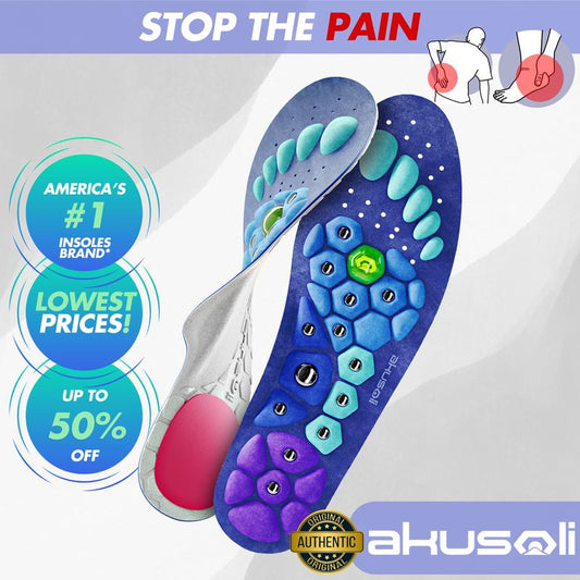Shock Absorbing Insoles for All Day | Comfort Arch Support | Premium Materials | Fits for All Shoes