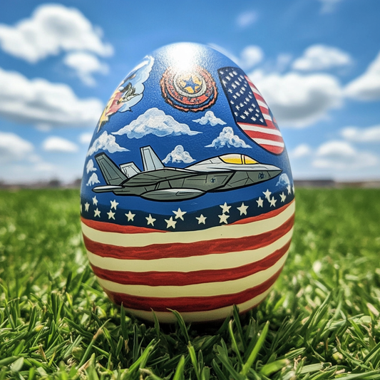 Military-Themed Easter Eggs